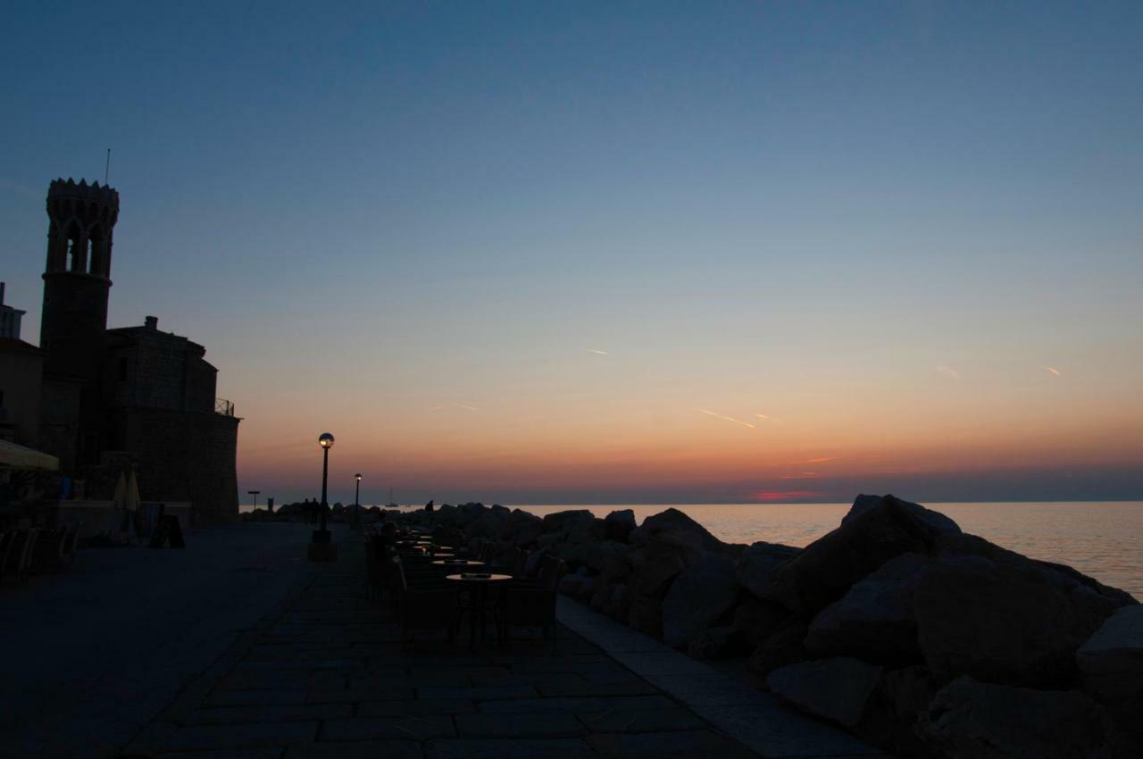 Spacious Balcony Apartment Piran Exterior foto
